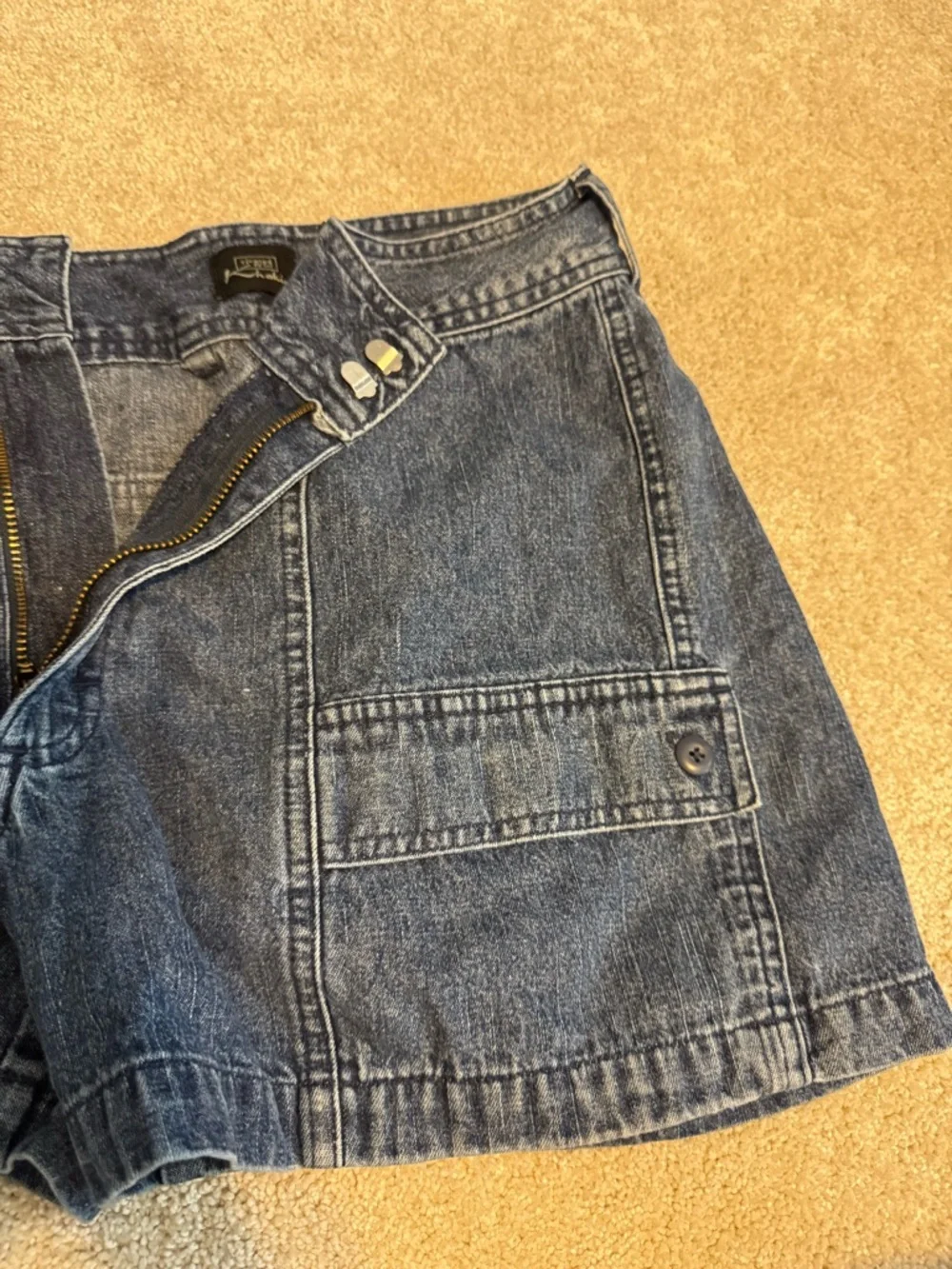 Vintage Riveted by Lee Denim Shorts
